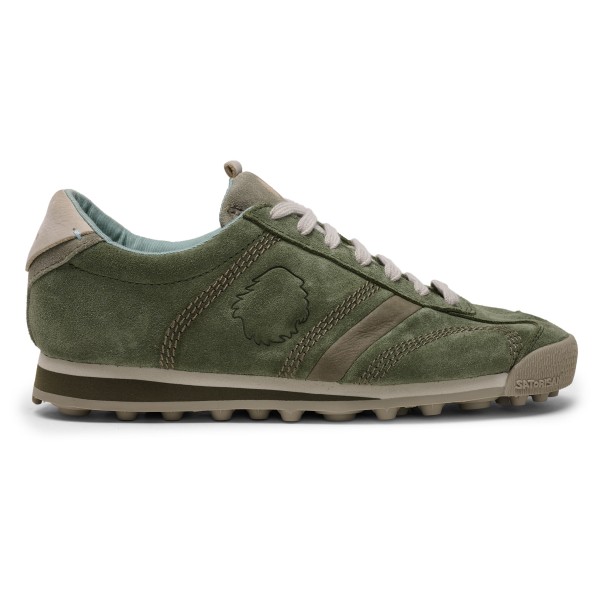 Satorisan Stardust Suede Sneakers Olijfgroen