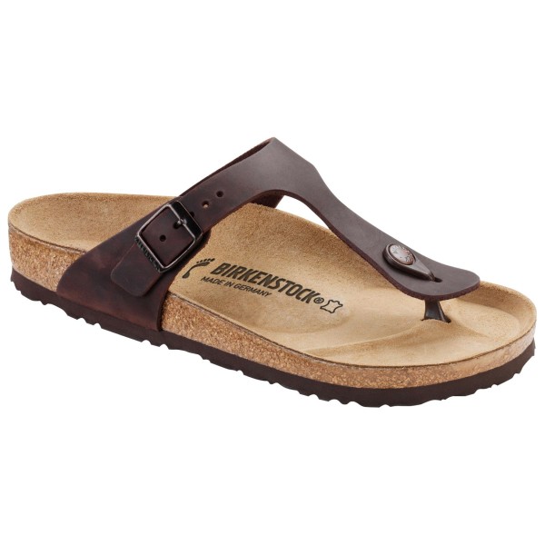 Birkenstock - Gizeh FL - Sandalen Gr 42 - Regular beige/braun