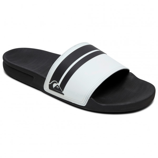 Quiksilver - Rivi Slide - Sandalen Gr 10;11;12;13;14;7;8;9 schwarz;schwarz/grau