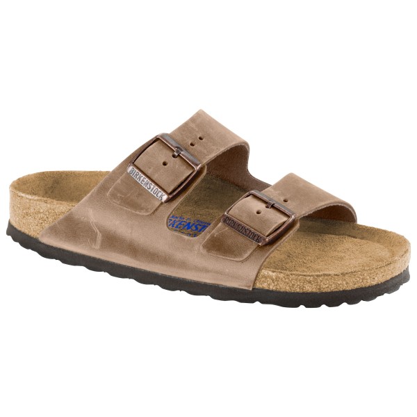 Image of Birkenstock - Arizona SFB LEOI - Sandalen Gr 35 - Narrow;36 - Narrow;37 - Narrow;38 - Narrow;40 - Narrow braun;braun/beige