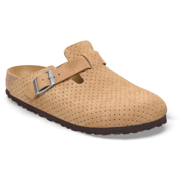 Image of Birkenstock - Boston VL Dotted - Sandalen Gr 37;39;40;41;42;43;44;45;46 beige;grau