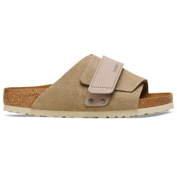 Sandalen Birkenstock Kyoto Nubuck/Suede Leather (Gr 41 - Narrow |beige)