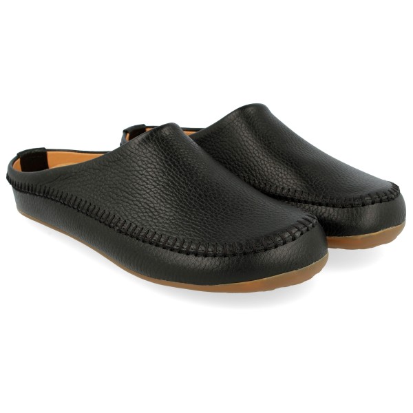 Haflinger Everest Softi Hausschuhe (Gr 43 |schwarz)