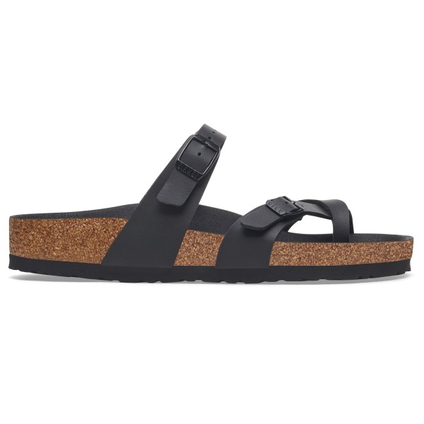 Birkenstock Mayari Birko-Flor Sandalen (Gr 44 - Regular |braun/grau)