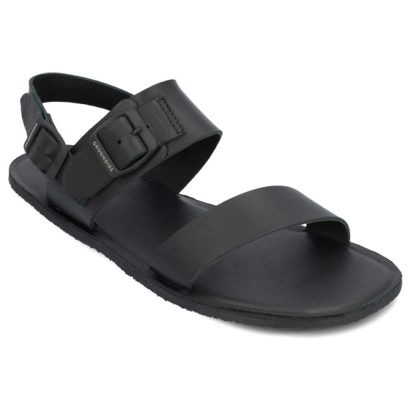 Groundies Kos Sandalen Herren (Gr 46 |schwarz/grau)