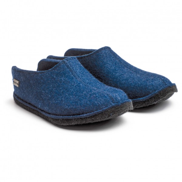Image of Haflinger - Smily - Hüttenschuhe Gr 36 blau
