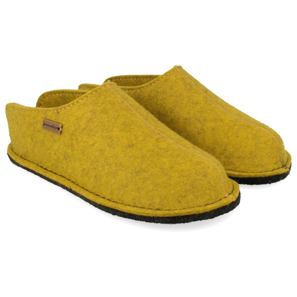 Haflinger Smily Pantoffels Geel