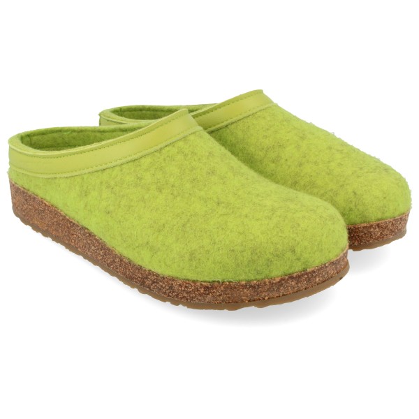 Haflinger Grizzly Torben Pantoffels Groen