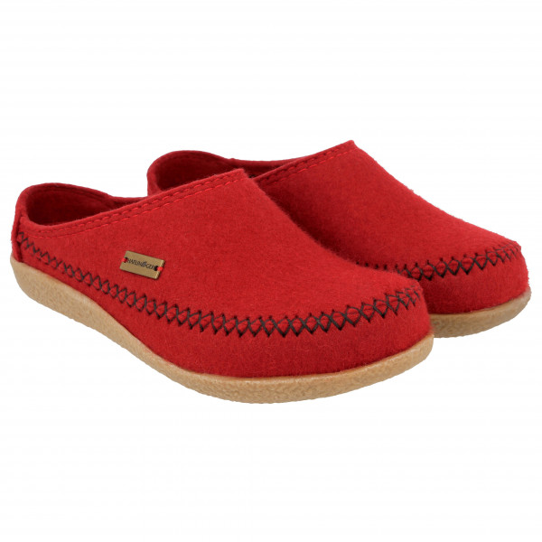 Image of Haflinger - Blizzard Credo - Hüttenschuhe Gr 45 rot