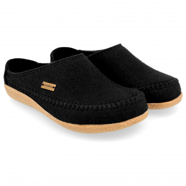 Image of Haflinger - Blizzard Credo - Hüttenschuhe Gr 45 schwarz