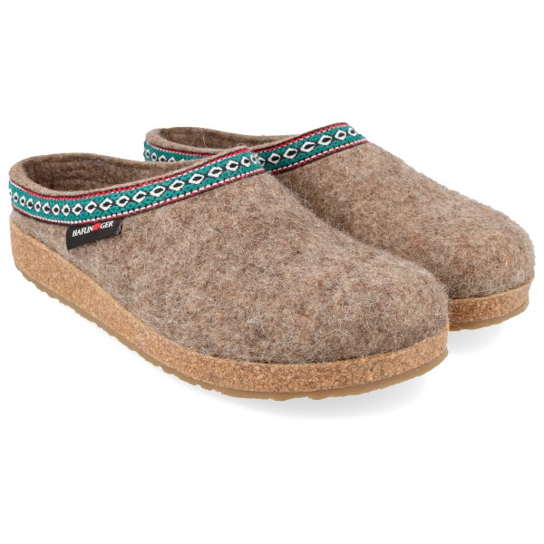 Haflinger Grizzly Franzl Pantoffels Bruin