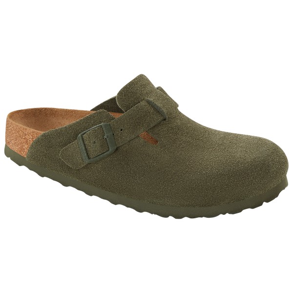 Birkenstock – Boston SFB VL – Pantoffels maat , Olijfgroen