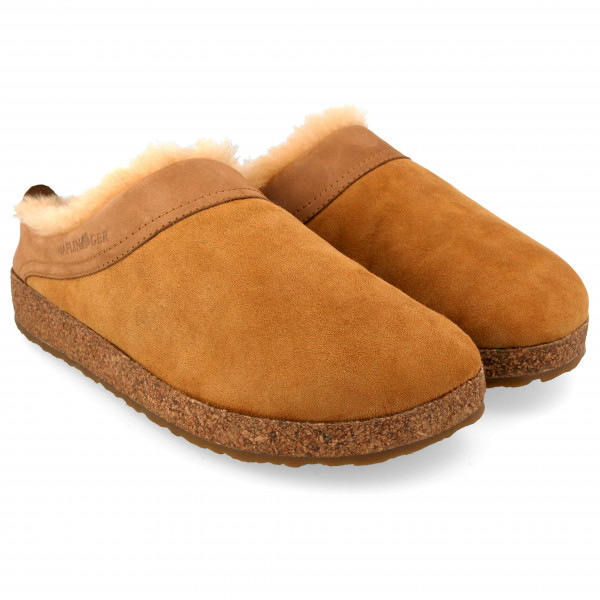 Image of Haflinger - Snowbird - Hüttenschuhe Gr 36;37;38;39;40;41;42;43;44;45;46 orange;rosa