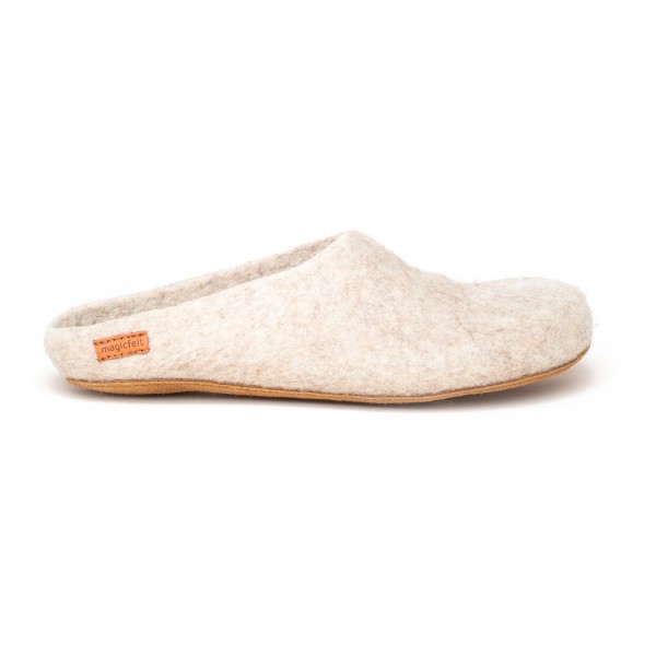 Image of Gottstein - Magicfelt 713 - Hüttenschuhe Gr 36;37;38;39;40;41;42;43;44;45;46;47;48;50 braun;grau;weiß