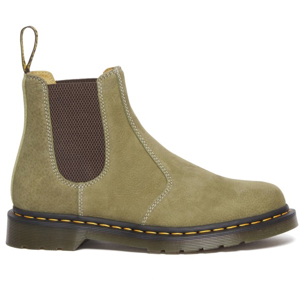 Image of Dr. Martens - 2976 Tumbled Nubuck + EH Suede - Freizeitstiefel Gr 12 oliv