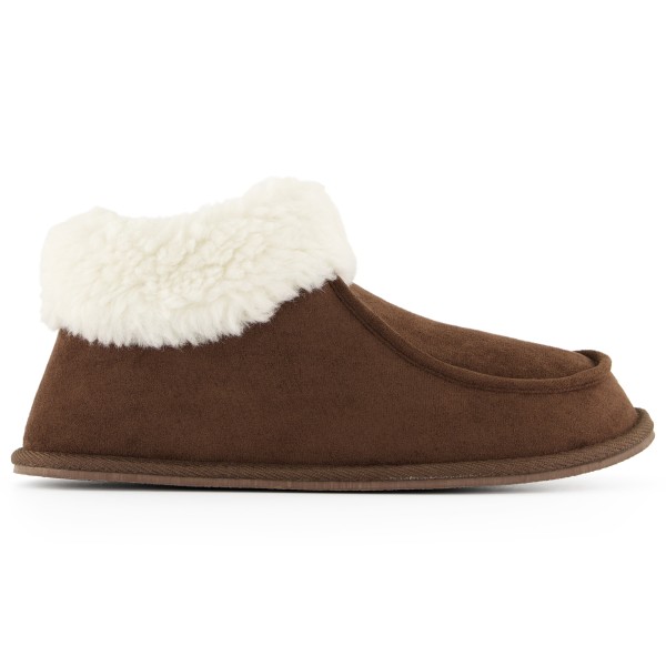 Heber Peak RedwoodHe Warm Wool Slippers Hüttenschuhe (Gr 36 |braun)