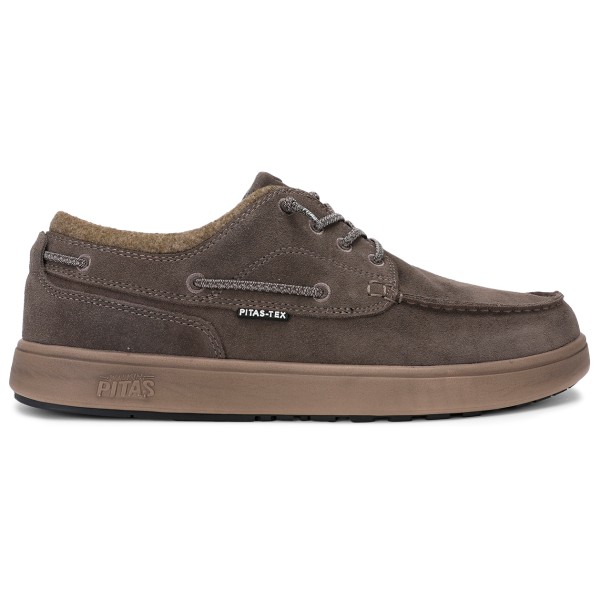 Mocassins Homme Dakota PITAS – Chaussures Bateau Hiver Suède Hydrofuge – Confort Chaleur Sans Lacets