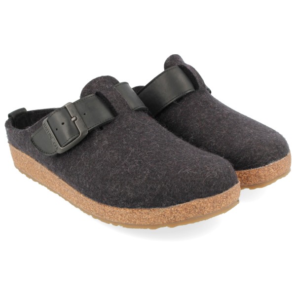 Haflinger Grizzly Chicago Pantoffels Grijs