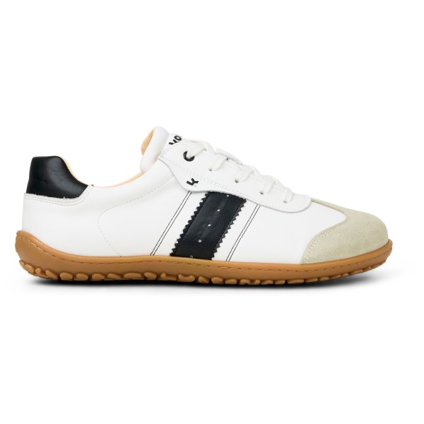 Koel Ilo Napa Suede 30 Barfußschuhe Herren (Gr 43 |weiß/schwarz)