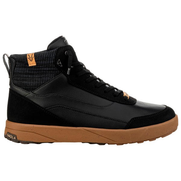 Saola Quito Mid Waterproof Hoge schoenen Zwart