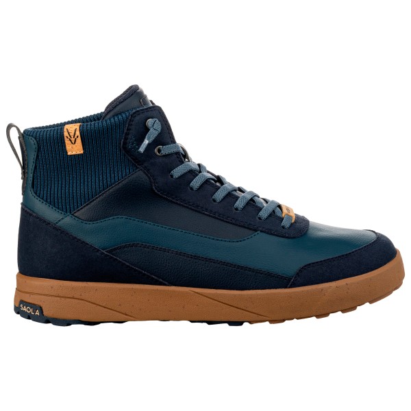 Saola Quito Mid Waterproof Hoge schoenen Blauw