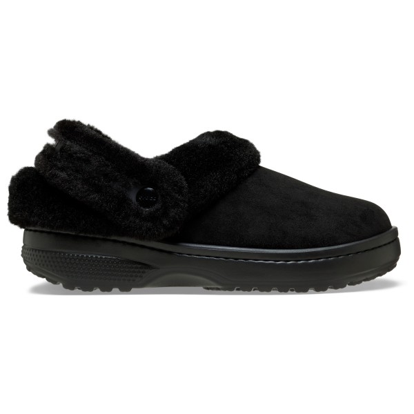 Crocs - Classic Unfurgettable Vegan Suede Clog - Hausschuhe Gr M5 / W7 schwarz