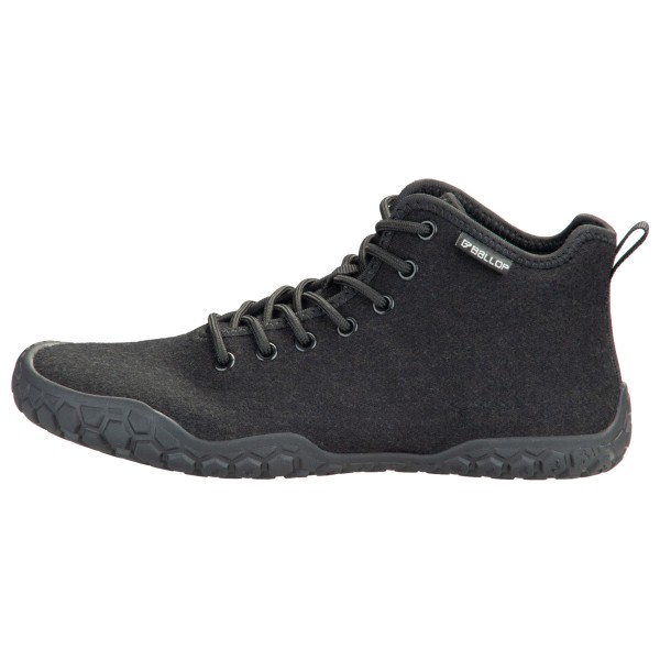 Ballop Corso Mid Cut Barefootschoenen Zwart