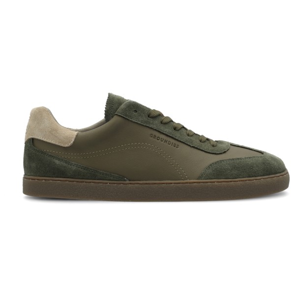 Groundies Panama Barefootschoenen olijfgroen Bruin