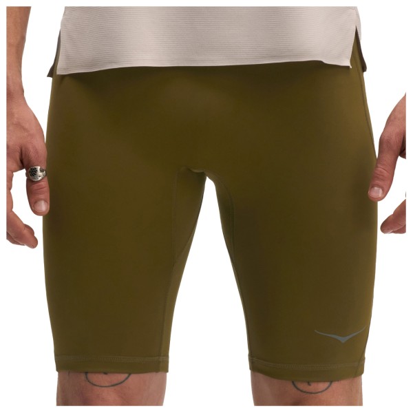HOKA Novafly Half Tight Hardlooplegging Bruin