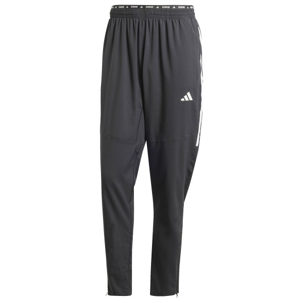 adidas - Own The Run 3-Stripes Pant - Laufhose Gr L - Regular;S - Regular;XL - Regular;XXL - Regular grau