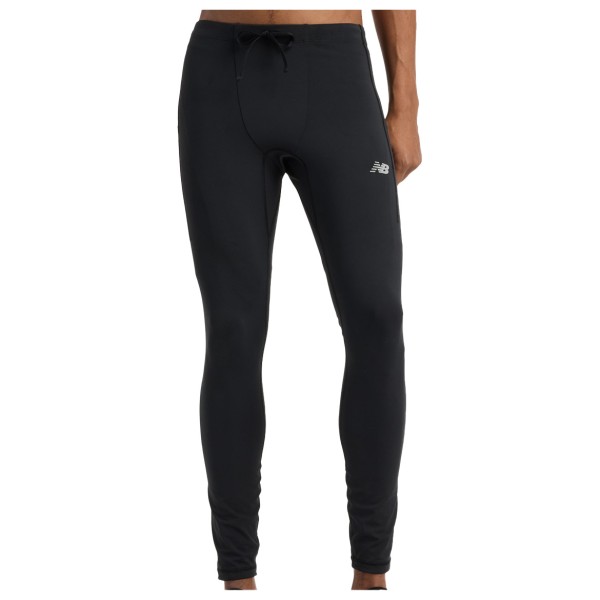 New Balance Sleek Pocket Tight Lauftights Herren (Gr XL |schwarz)