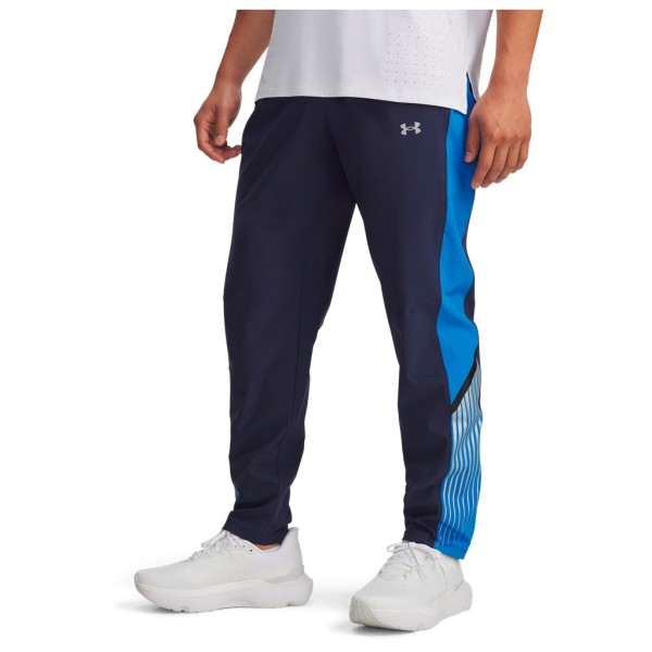 Under Armour – Velociti Storm Pant – Hardloopbroek maat M, Blauw