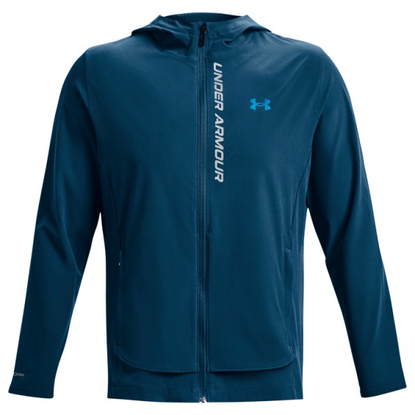 Image of Under Armour - Outrun The Storm Jacket - Laufjacke Gr L;M;S;XL;XXL grau;rot;schwarz