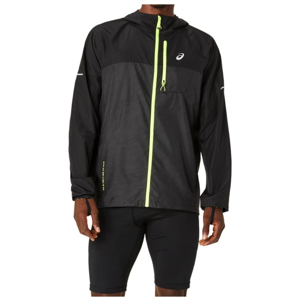 Image of Asics - Fujitrail Packable Windbreaker - Laufjacke Gr M;XL schwarz