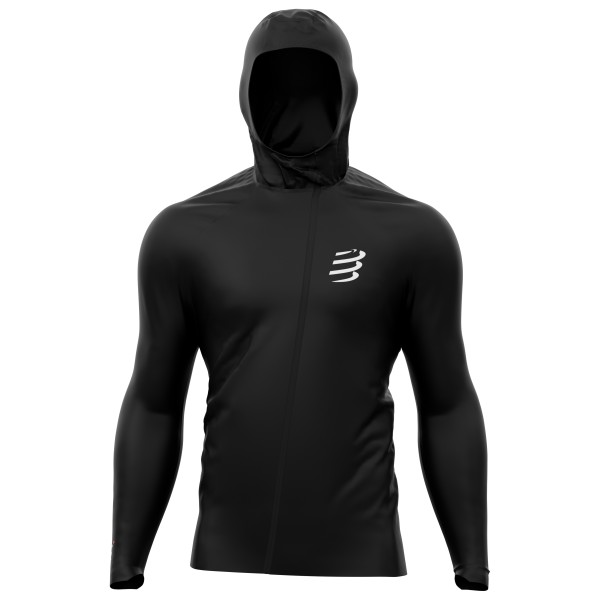 Compressport - Hurricane Waterproof 10/10 Jacket - Laufjacke Gr L;M;S;XL schwarz