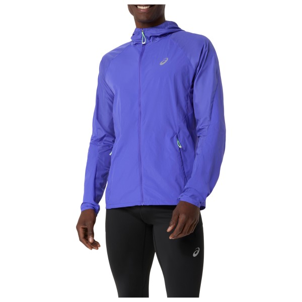 Asics Road Packable Jacket Hardloopjack Purper