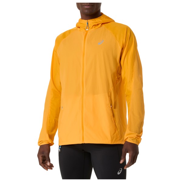 Laufjacke Asics Road Packable Jacket Herren (Gr XL |orange)