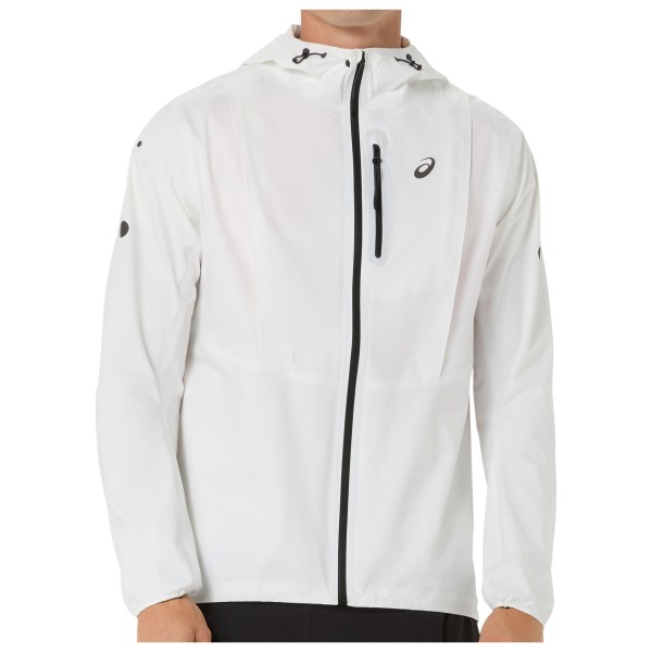 Asics Fujitrail Elite Waterproof Jacket Hardloopjack Wit