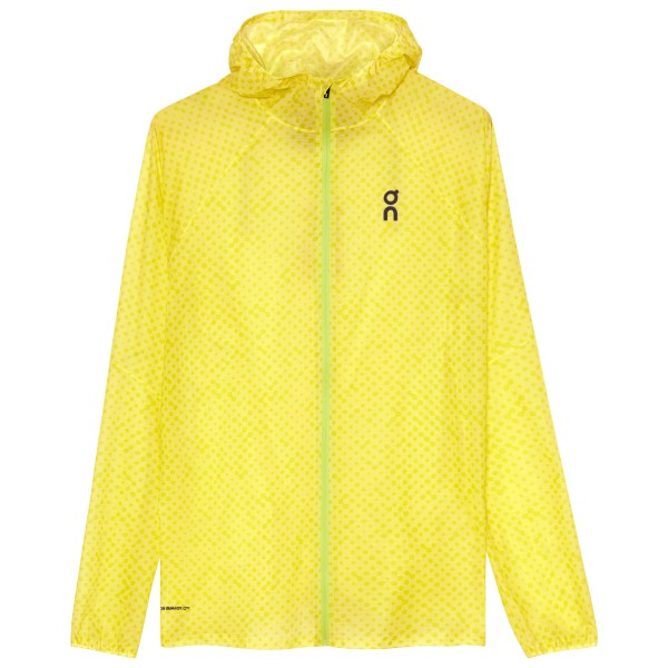 Laufjacke On Ultra Jacket Herren (Gr M |gelb |wasserdicht)
