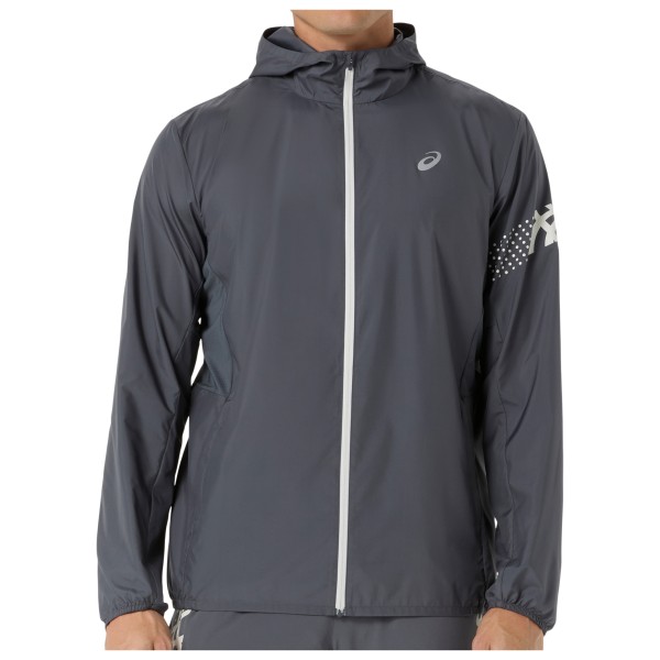 Asics Icon Jacket Hardloopjack Blauw