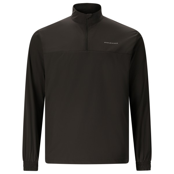 ENDURANCE Typhoro Half Zip Jacket Laufjacke Herren (Gr L |schwarz)