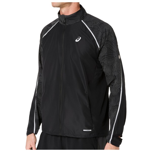 Asics Road Lite-Show Jacket Hardloopjack Zwart