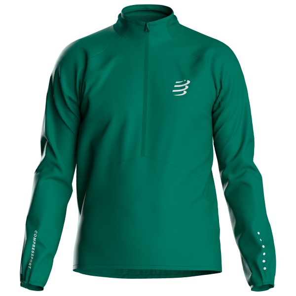 Compressport Aura Windproof Jacket Hardloopjack Groen
