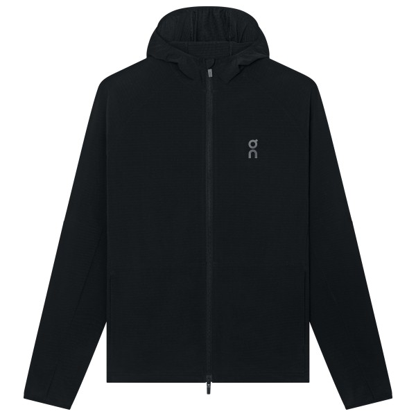 On Weather Hoodie Hardloopjack Zwart