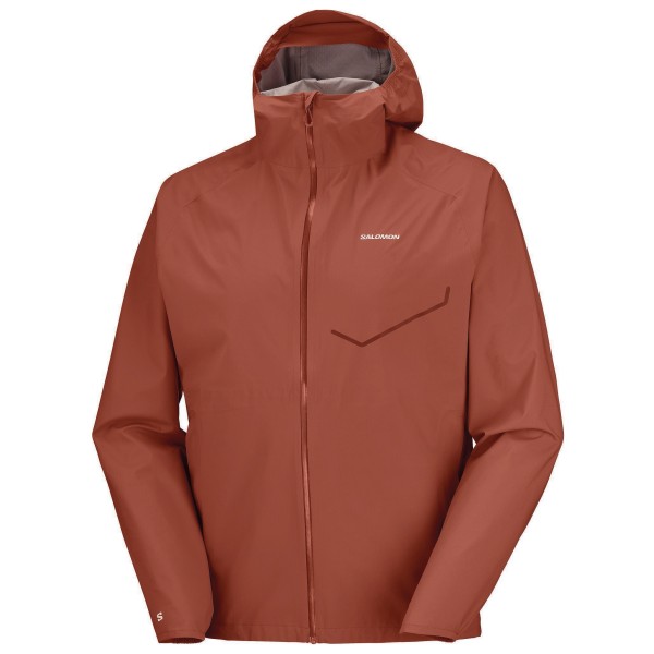 Salomon Bonatti Waterproof Jacket Hardloopjack Rood