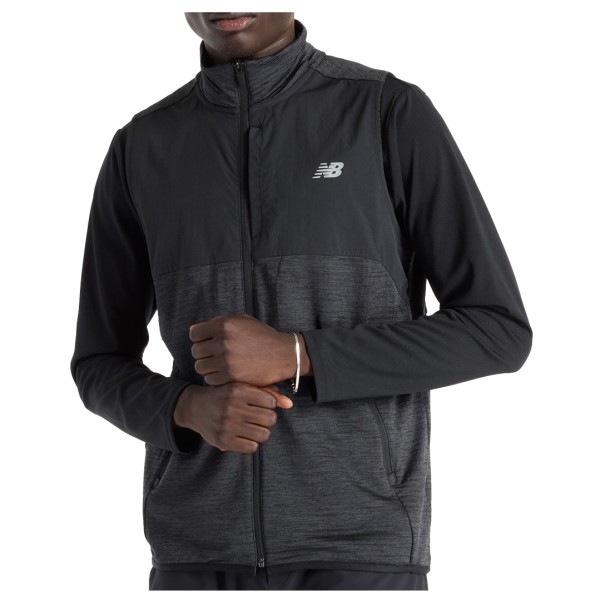 New Balance Heat Grid Vest Laufweste Herren (Gr S |schwarz)