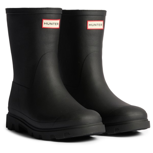 Hunter Boots Downpour Short Insulated Boot Rubberlaarzen Zwart