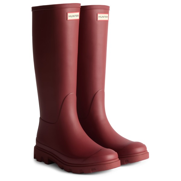 Hunter Boots Downpour Tall Boot Rubberlaarzen Rood
