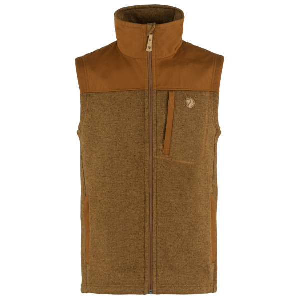 Image of Fjällräven - Buck Fleece Vest - Fleecegilet Gr M braun