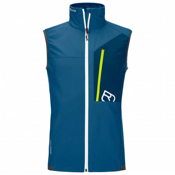 Image of Ortovox - Berrino Vest - Softshellgilet Gr L blau